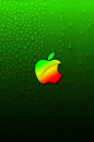 apple-logo-vert image et logo animé gratuit pour votre mobile